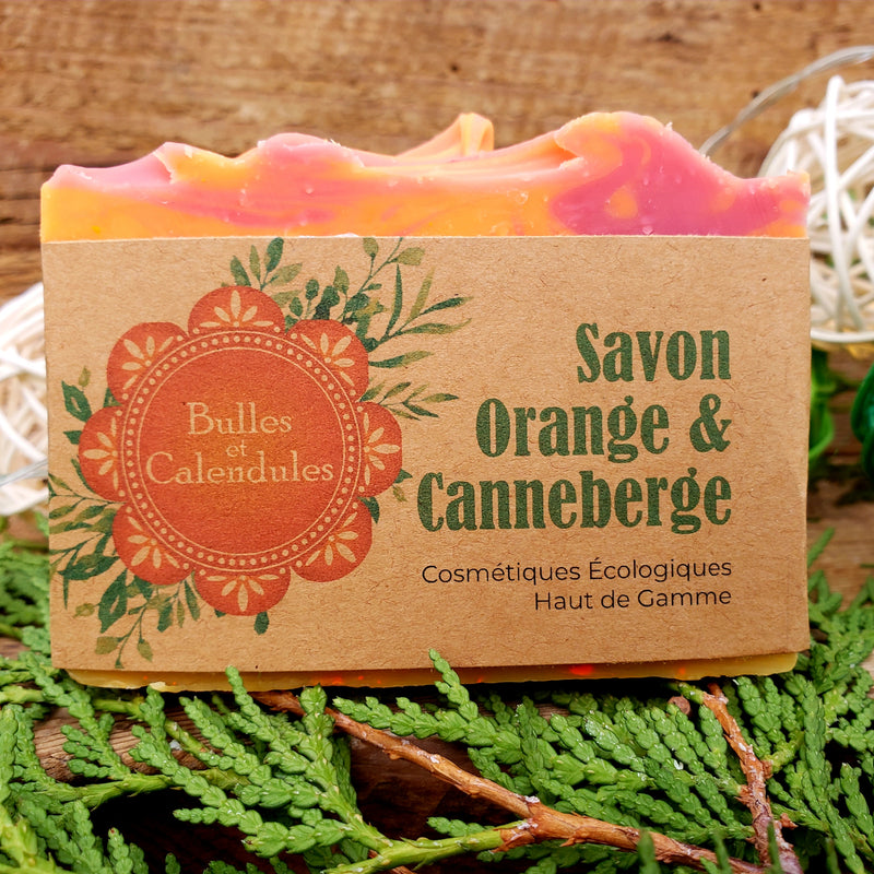 Savon - Orange & Canneberge